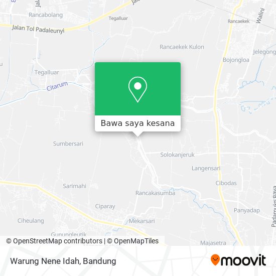 Peta Warung Nene Idah