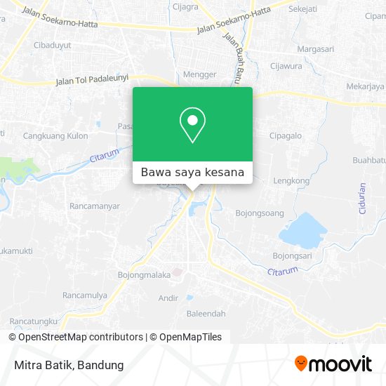 Peta Mitra Batik