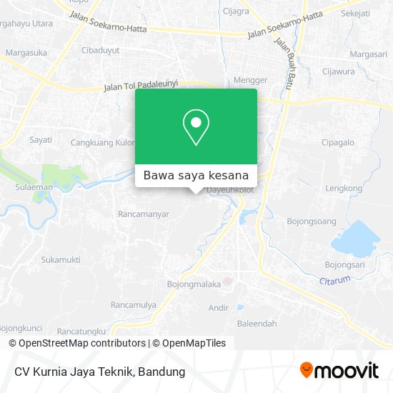 Peta CV Kurnia Jaya Teknik