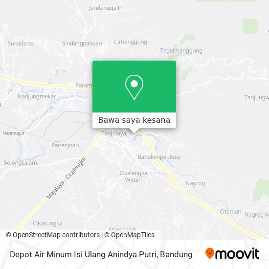 Peta Depot Air Minum Isi Ulang Anindya Putri