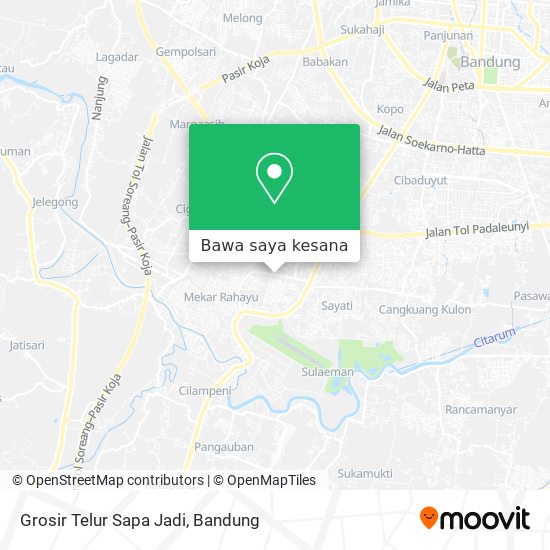 Peta Grosir Telur Sapa Jadi