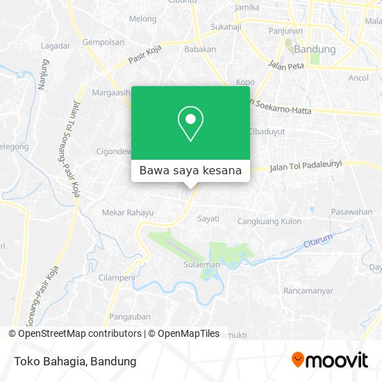 Peta Toko Bahagia