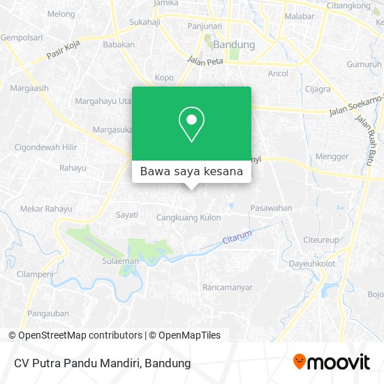 Peta CV Putra Pandu Mandiri