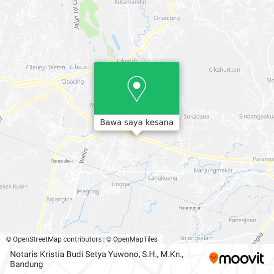Peta Notaris Kristia Budi Setya Yuwono, S.H., M.Kn.