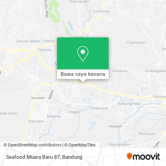 Peta Seafood Muara Baru 87