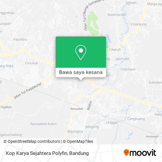 Peta Kop Karya Sejahtera Polyfin