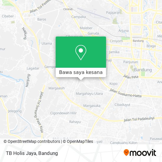 Peta TB Holis Jaya
