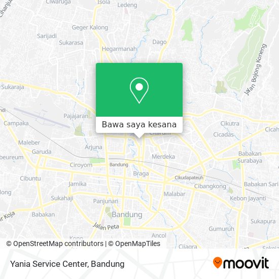 Peta Yania Service Center