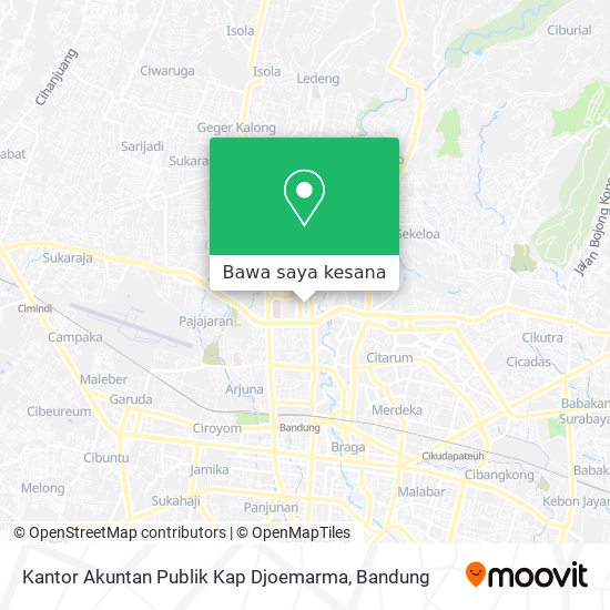 Peta Kantor Akuntan Publik Kap Djoemarma