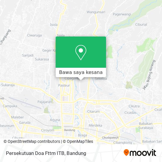 Peta Persekutuan Doa Fttm ITB