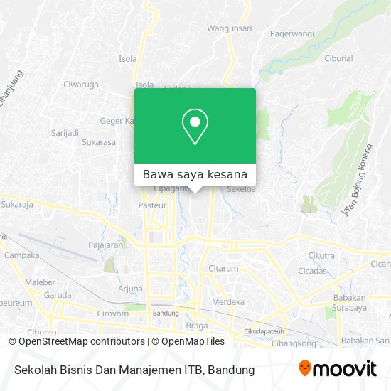 Peta Sekolah Bisnis Dan Manajemen ITB