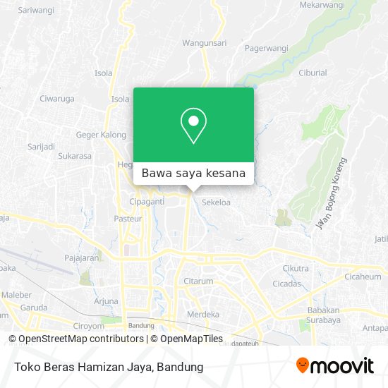 Peta Toko Beras Hamizan Jaya
