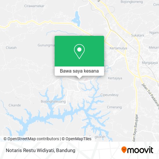Peta Notaris Restu Widiyati