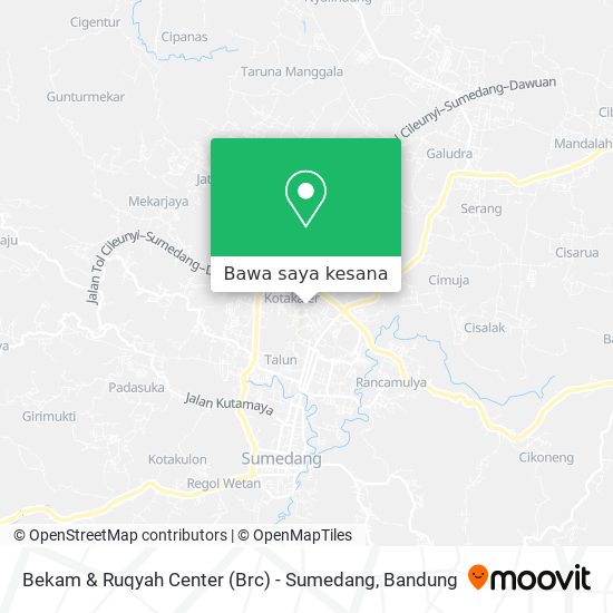 Peta Bekam & Ruqyah Center (Brc) - Sumedang