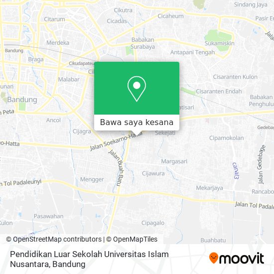 Peta Pendidikan Luar Sekolah Universitas Islam Nusantara