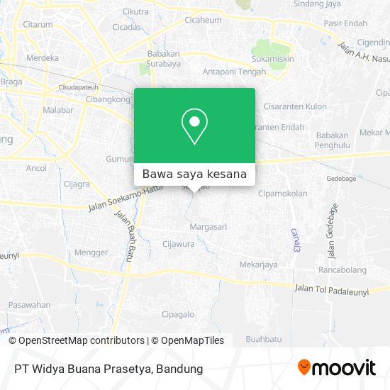 Peta PT Widya Buana Prasetya