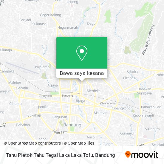 Peta Tahu Pletok Tahu Tegal Laka Laka Tofu