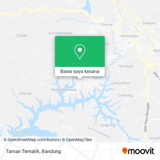 Peta Taman Tematik