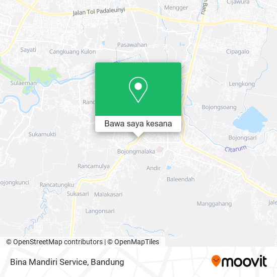 Peta Bina Mandiri Service