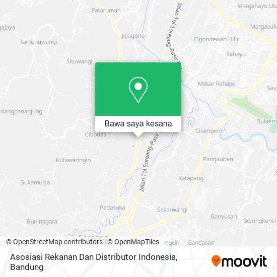 Peta Asosiasi Rekanan Dan Distributor Indonesia