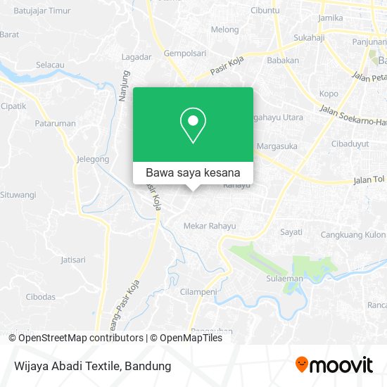 Peta Wijaya Abadi Textile
