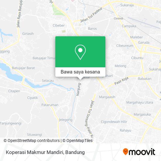 Peta Koperasi Makmur Mandiri