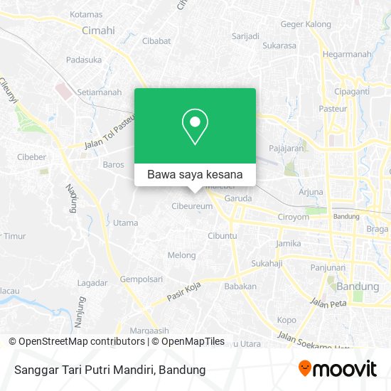 Peta Sanggar Tari Putri Mandiri