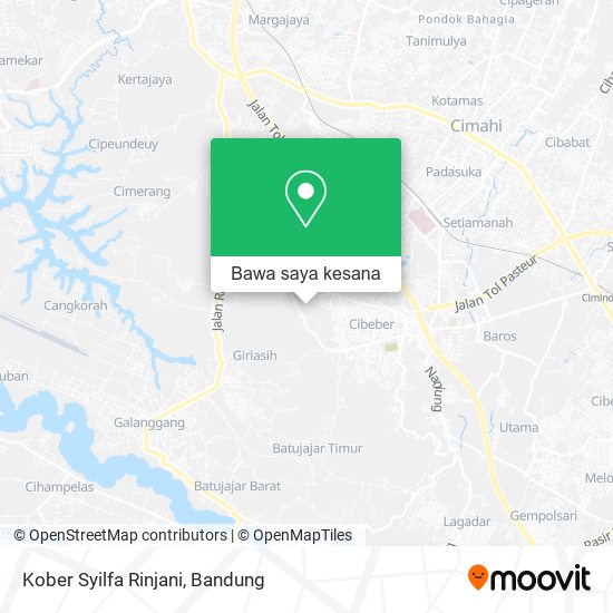 Peta Kober Syilfa Rinjani