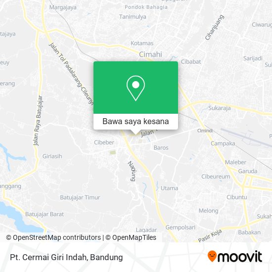 Peta Pt. Cermai Giri Indah