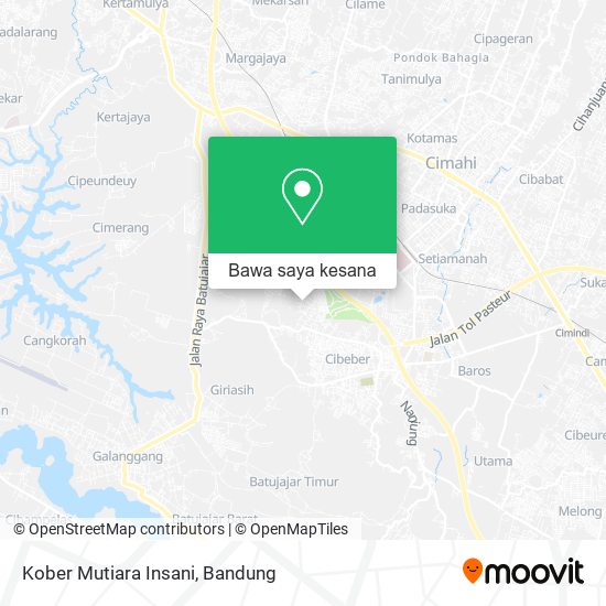 Peta Kober Mutiara Insani