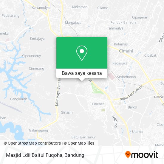 Peta Masjid Ldii Baitul Fuqoha