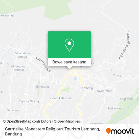Peta Carmelite Monastery Religious Tourism Lembang