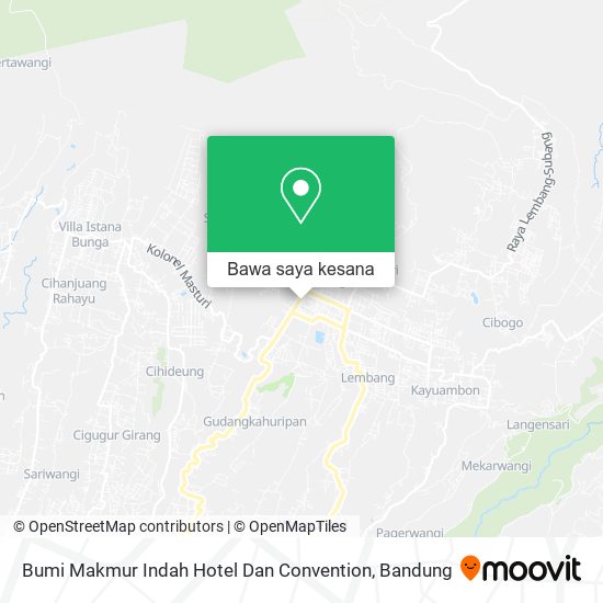 Peta Bumi Makmur Indah Hotel Dan Convention