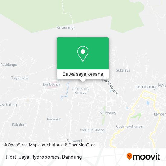 Peta Horti Jaya Hydroponics