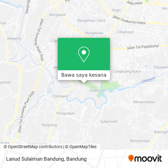 Peta Lanud Sulaiman Bandung