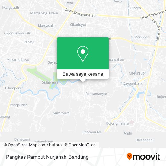 Peta Pangkas Rambut Nurjanah