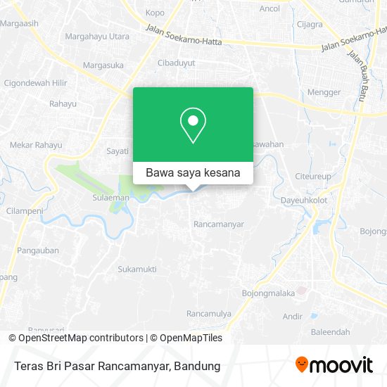 Peta Teras Bri Pasar Rancamanyar