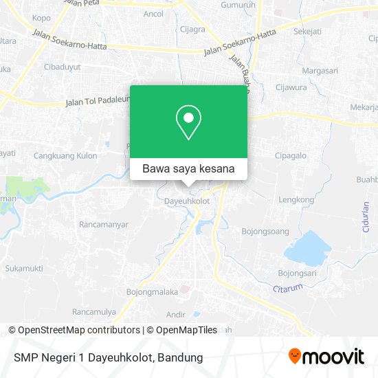 Peta SMP Negeri 1 Dayeuhkolot