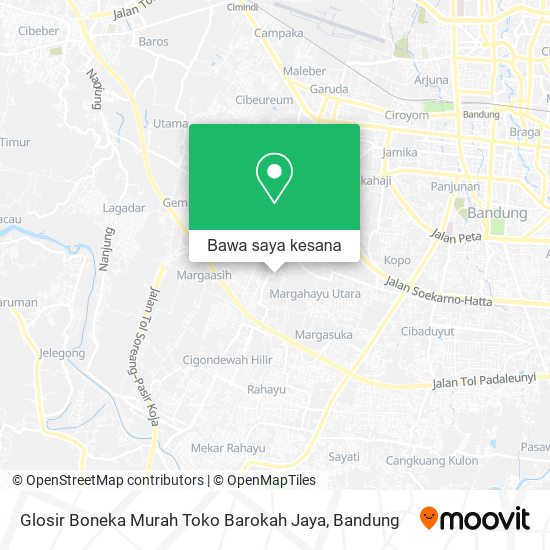 Peta Glosir Boneka Murah Toko Barokah Jaya