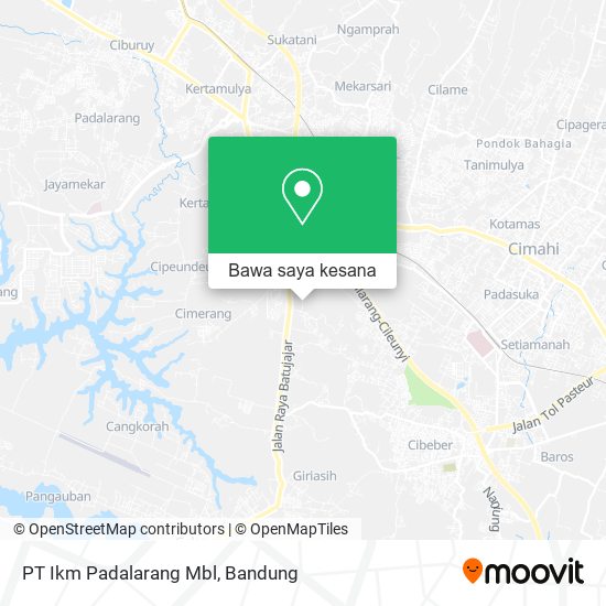 Peta PT Ikm Padalarang Mbl