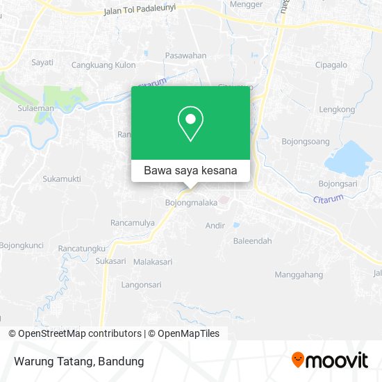 Peta Warung Tatang