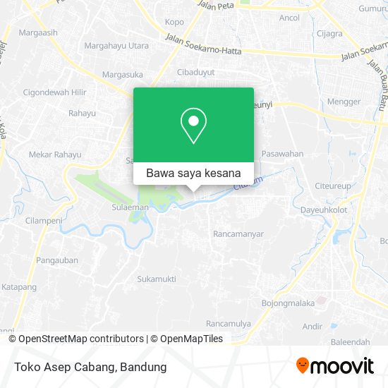 Peta Toko Asep Cabang