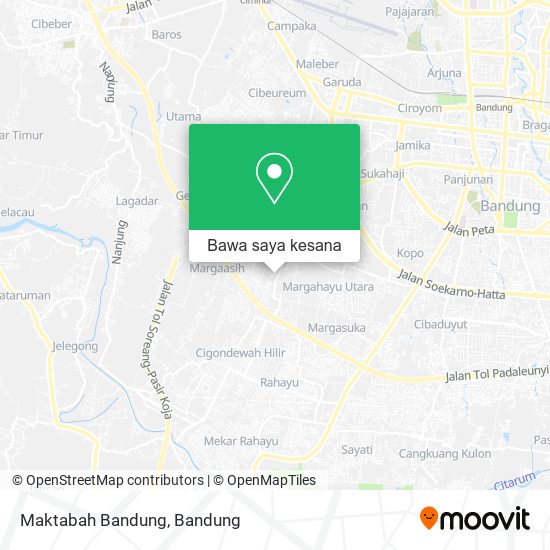 Peta Maktabah Bandung