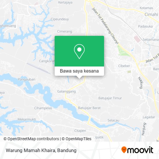 Peta Warung Mamah Khaira