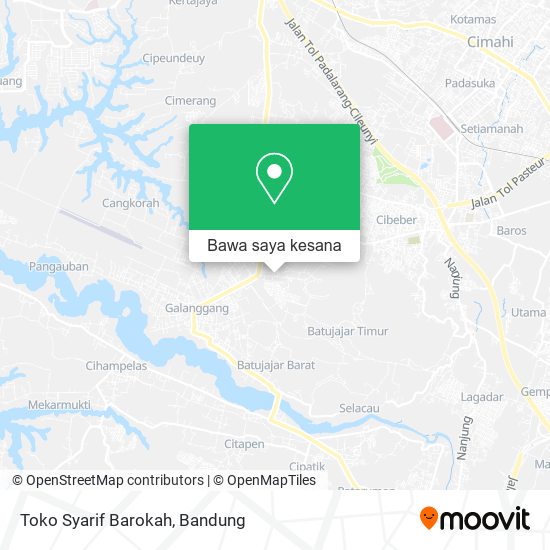 Peta Toko Syarif Barokah