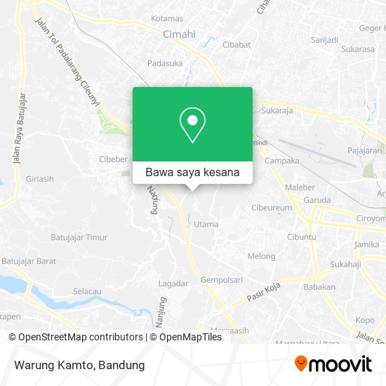 Peta Warung Kamto