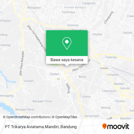 Peta PT Trikarya Aviatama Mandiri