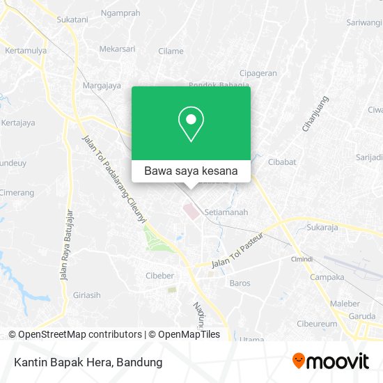 Peta Kantin Bapak Hera