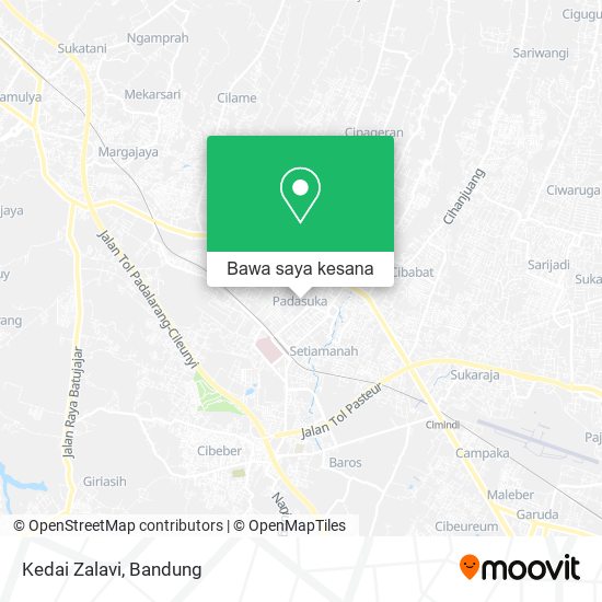 Peta Kedai Zalavi