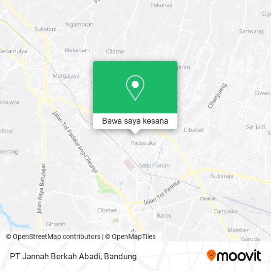 Peta PT Jannah Berkah Abadi
